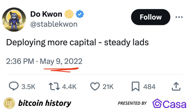 ✨ 2 years ago today, the crypto market was about to forever change