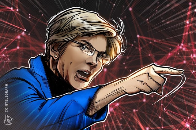 Senator Elizabeth Warren says crypto plays a prominent role in the trafficking of fentanyl