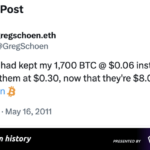 13 years ago today, a $110 million Bitcoin mistake ✨