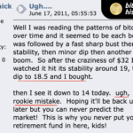 He bought Bitcoin at $18 and called it a “mistake.” HODL is the way ✨