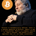 ✨ Apple co-founder on what makes Bitcoin truly unique at $7k in 2018