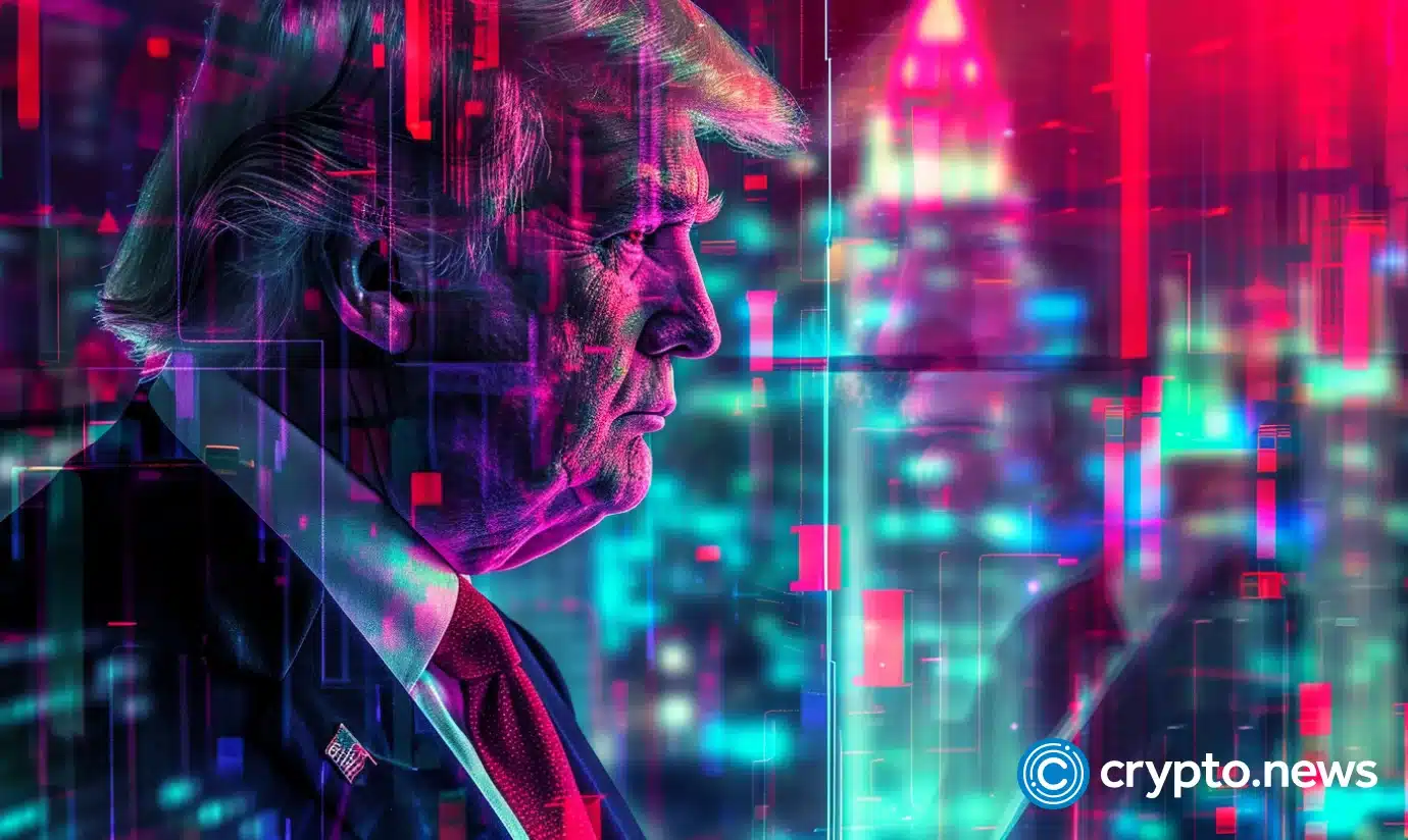 Trump identifies as crypto president; Leading cryptos highlighted