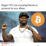 ✨ 50 Cent accepting Bitcoin for his new album, 10 years ago in 2014. He earned 700 BTC ‼️