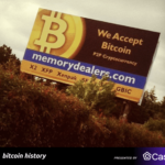 ✨ The 1st Bitcoin Billboard, as seen in Silicon Valley at $20, exactly 13 years ago. It cost 75 BTC ❗
