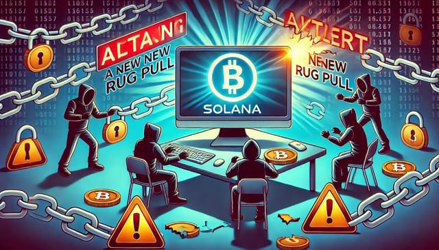 Solana Holders Under Attack As Scammers Exploit New Rug Pull Method