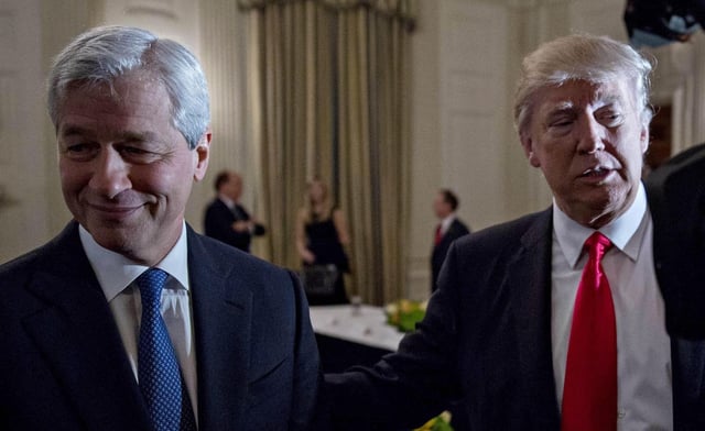 Trump wants Dimon…