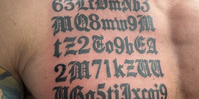 Man Gets Meme Coin Address Tattooed—But There’s a Typo – Decrypt