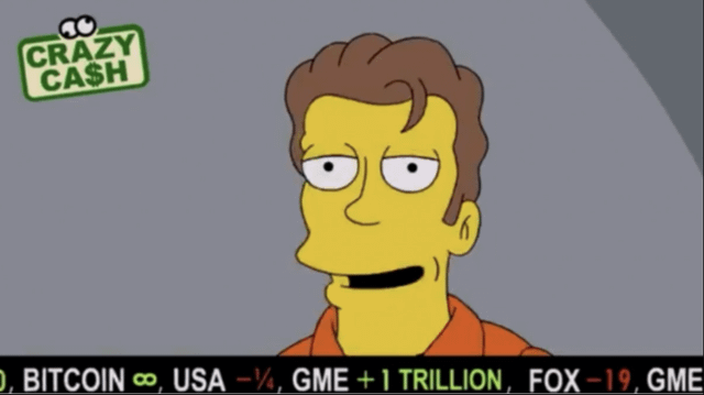 ✨ The Simpsons predicting an infinity Bitcoin price, exactly 3 years ago