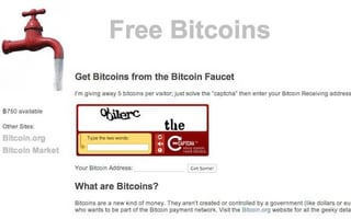 14 years ago there was a website (faucet) that gave 5 Bitcoins to visitors