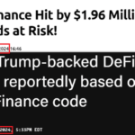 Barely a month and a half after being exploited for ~$2M the Dough Finance creators got a new gig – forking Dough Finance code into a new crypto project for the Trump Family.